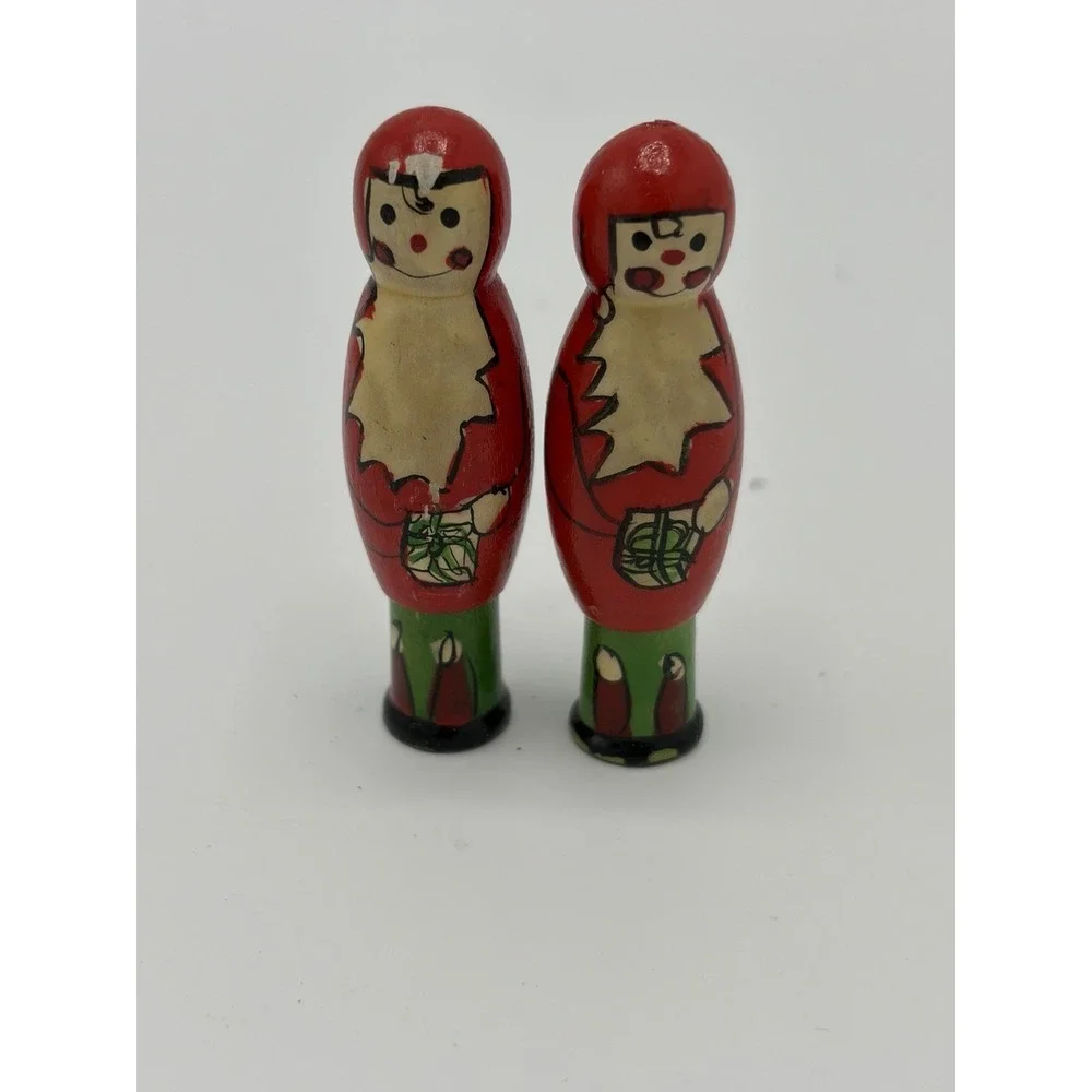 Kurt S. Adler Santa's World Matryoshka Russian Nesting Doll Santa SMALLEST DOLL